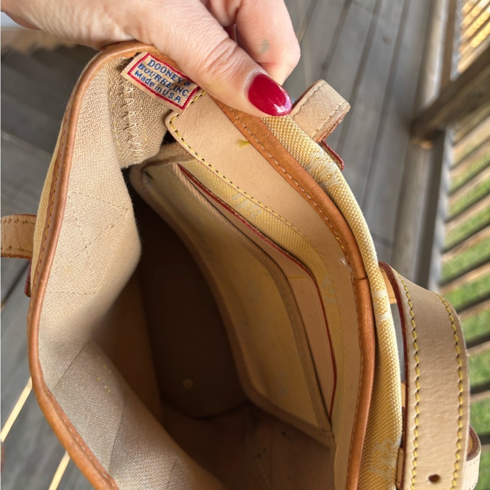 Dooney & Bourke Tan Shoulder Bag - Picture 2 of 3